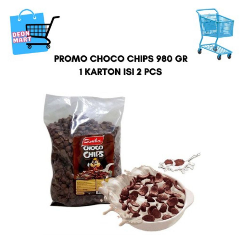 

PROMO CHOCO CHIPS SIMBA 980 GR