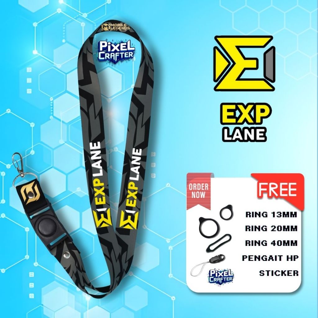 

LANYARD ROLE MLBB EXPLANE/EXPLINE | GANTUNGAN HP | GANTUNGAN P0D | GANTUNGAN KUNCI | GANTUNGAN ID CARD