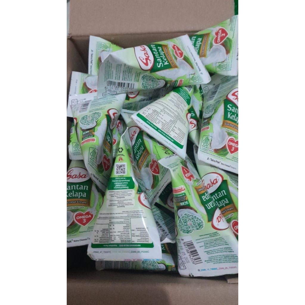 

Santan Sasa cair santan kelapa instan 65ml