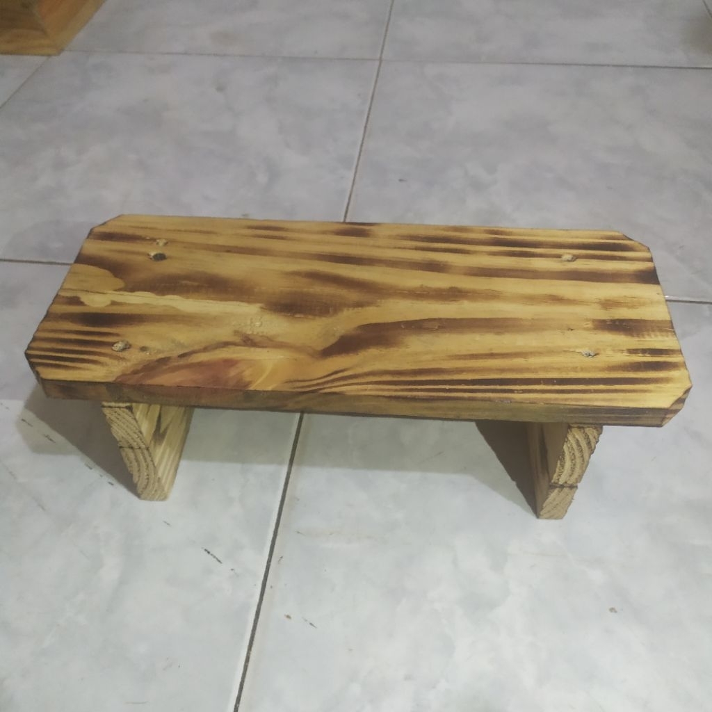 kursi dingklik kayu besi