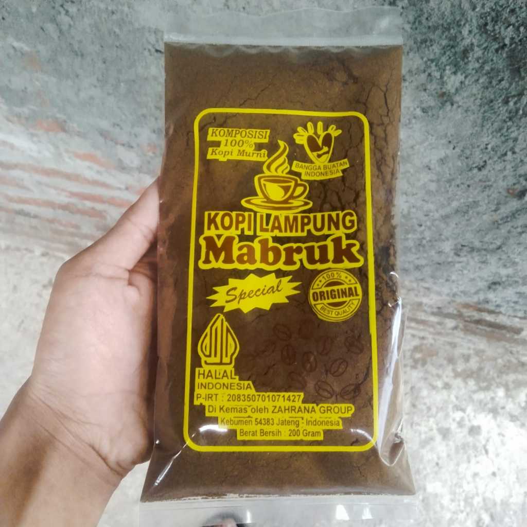 

Kopi Lampung Mabruk Spesial