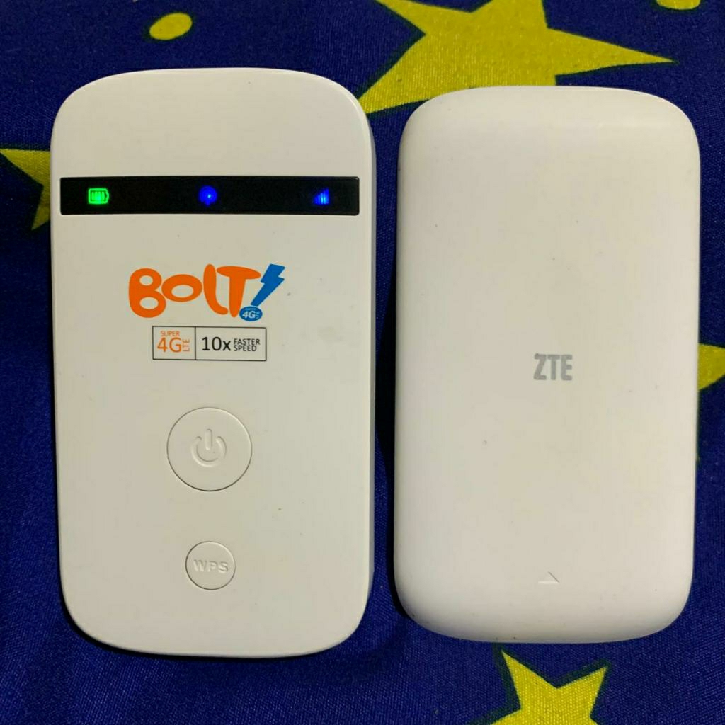 Modem Wifi 4G Bolt MF90 ZTE Unlok Alloprator 4G B1'B40 [Modem'Tutup'Battrey] Sudah Bisa Bypass