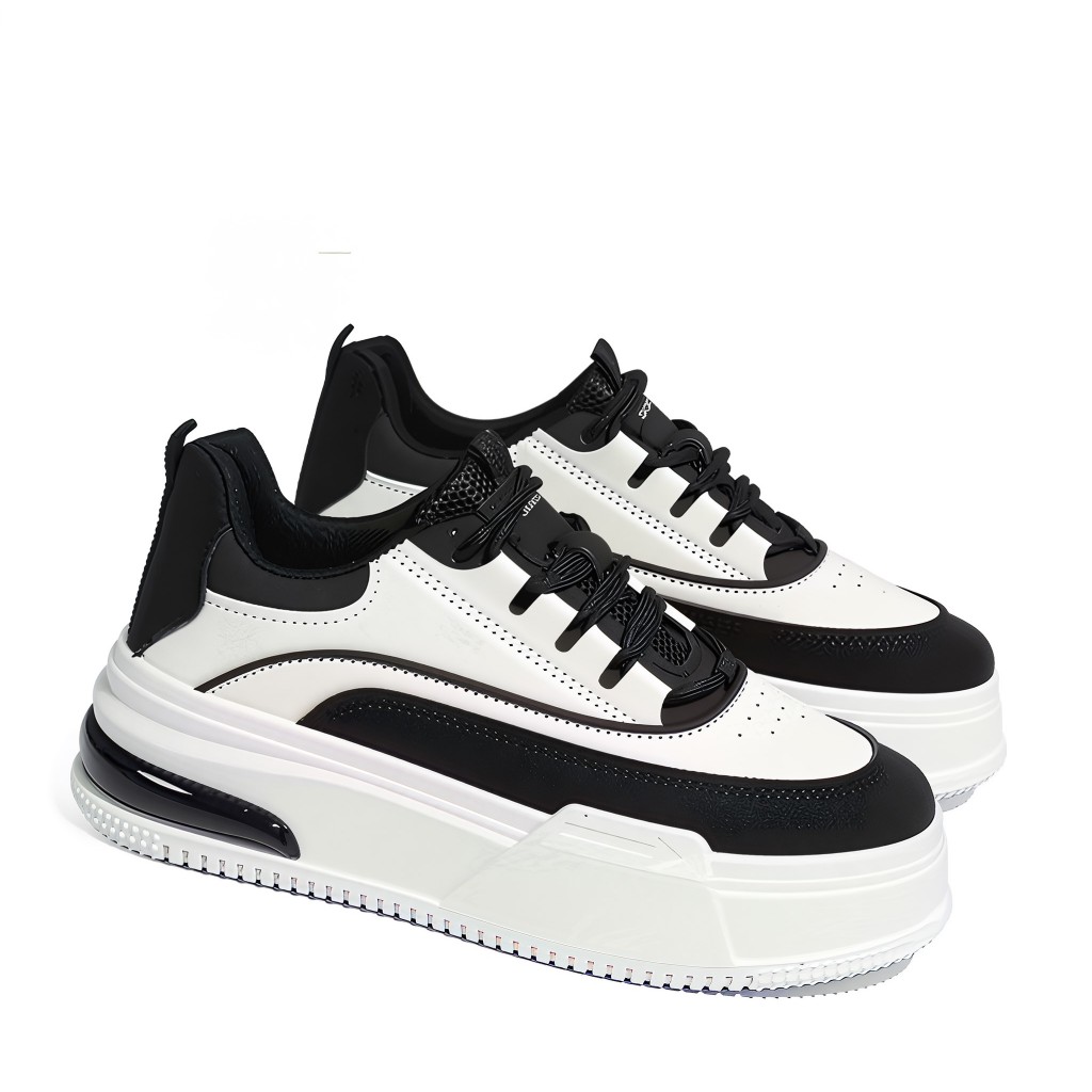 Sepatu Sneakers Wanita Terbaru Kekinian Korean Style New Style Trendy Sepatu Runing Sepatu Wedges Se