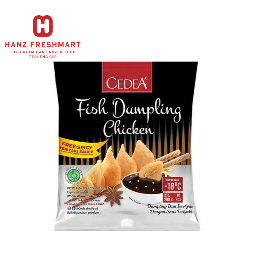 

Cedea Fish Dumpling Chicken Ayam 200gr - Hanz Freshmart