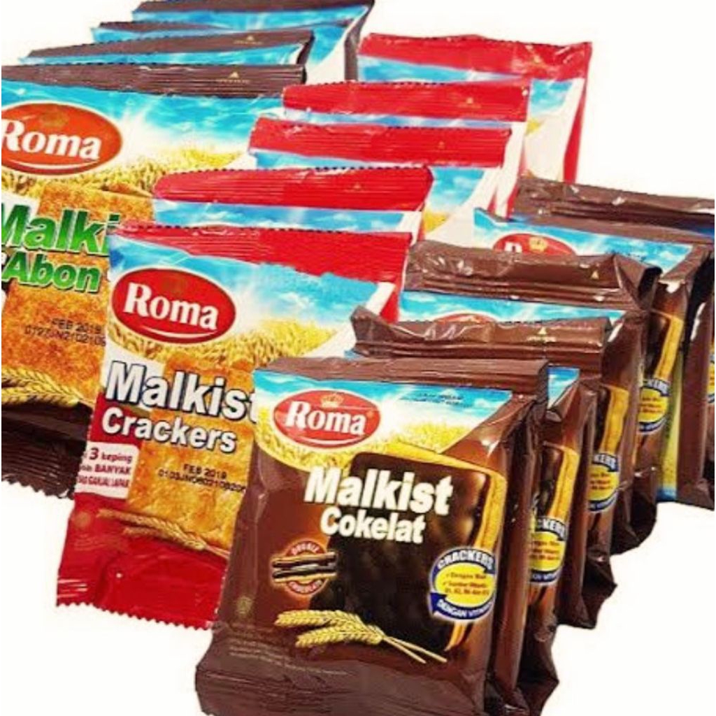 

Roma malkist crackers renceng
