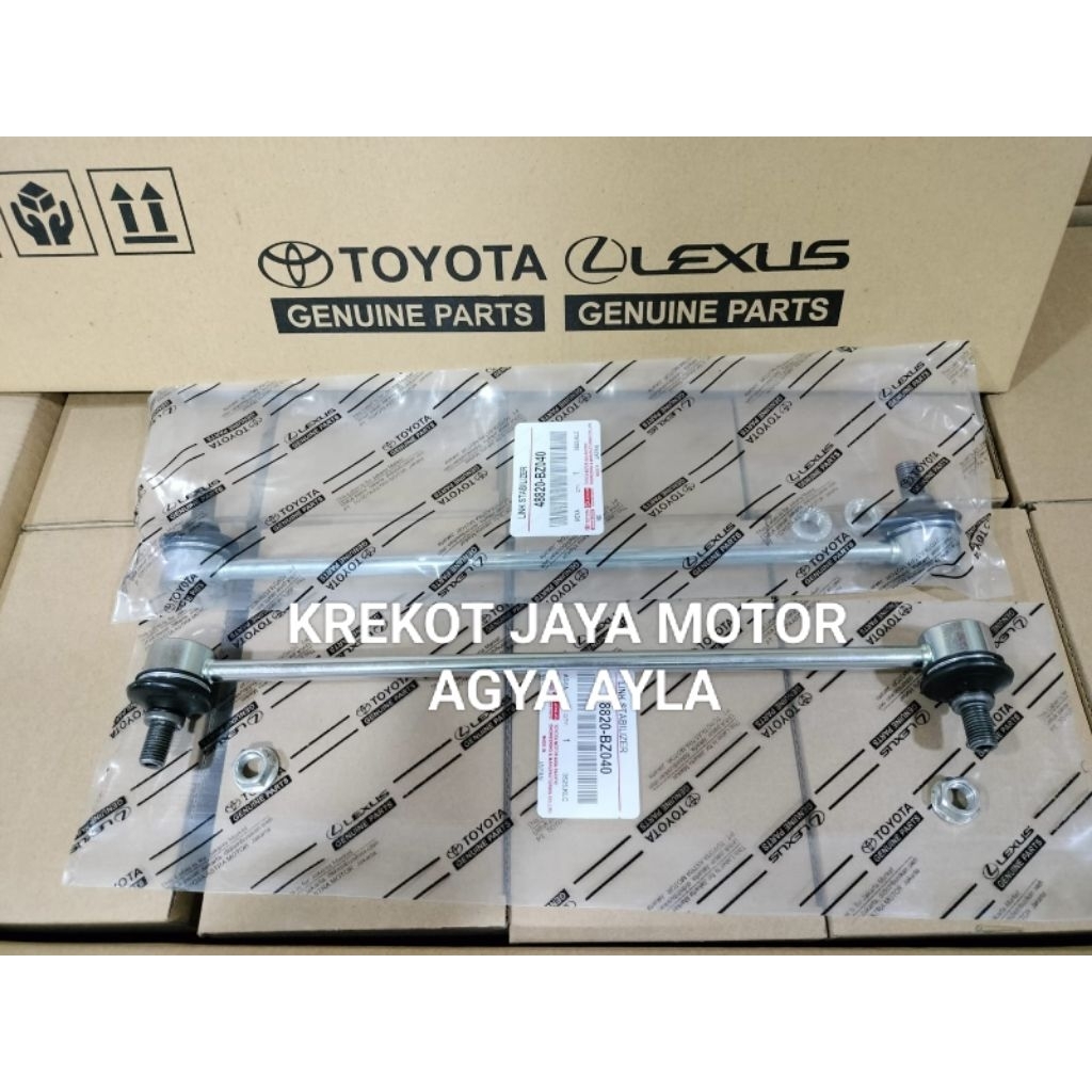 LINK STABILIZER DEPAN TOYOTA AGYA,AYLA 1PC ORI