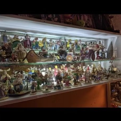 Asterix Obelix Resin Figure Set