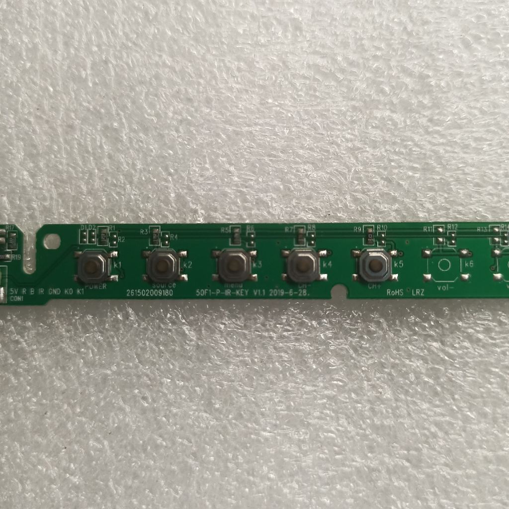 SENSOR IR SWITCH TOSHIBA SHARP 261502009180 / 50F1-IR-KEY