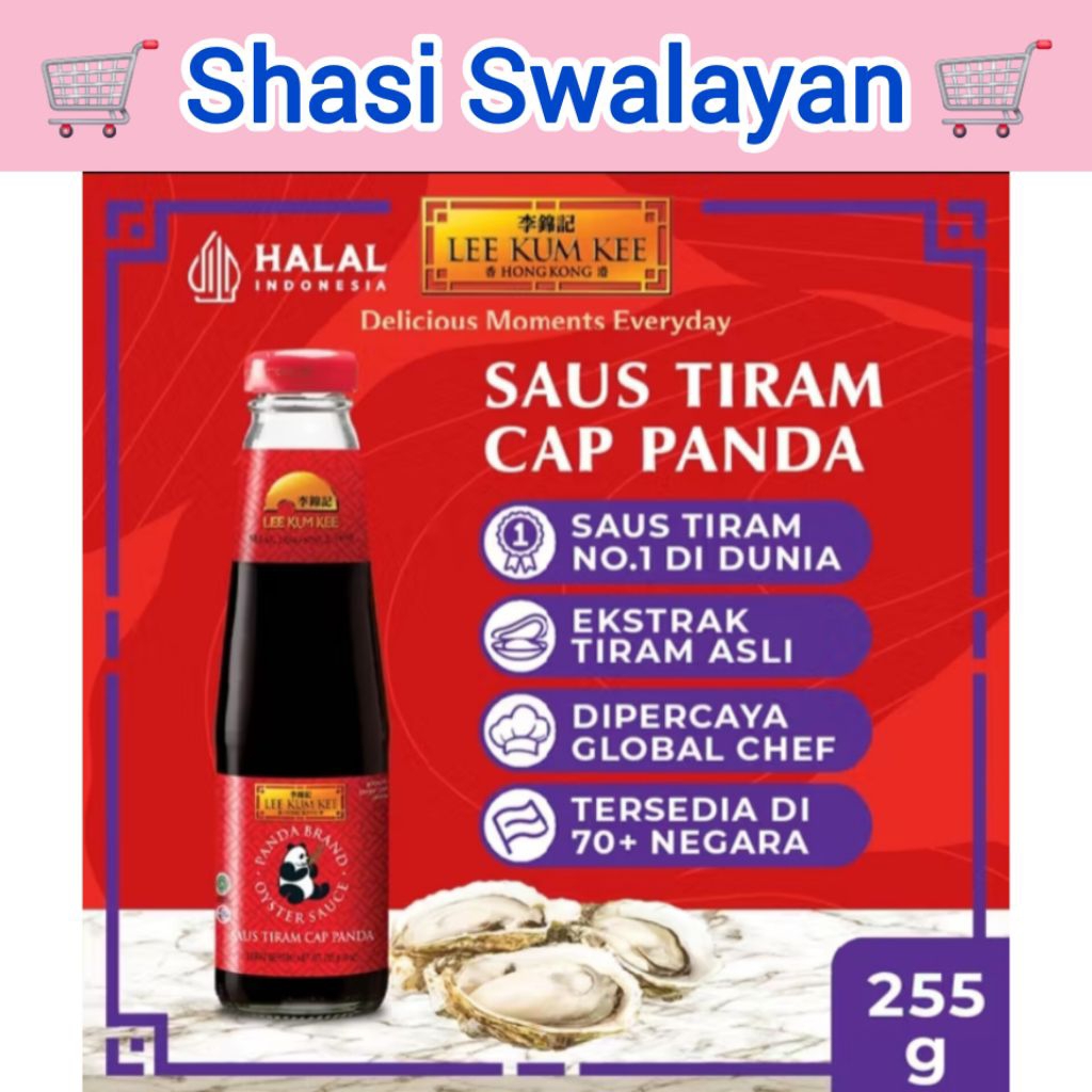 

LEE KUM KEE 255 gr - Oyster Sauce Saus Tiram Panda