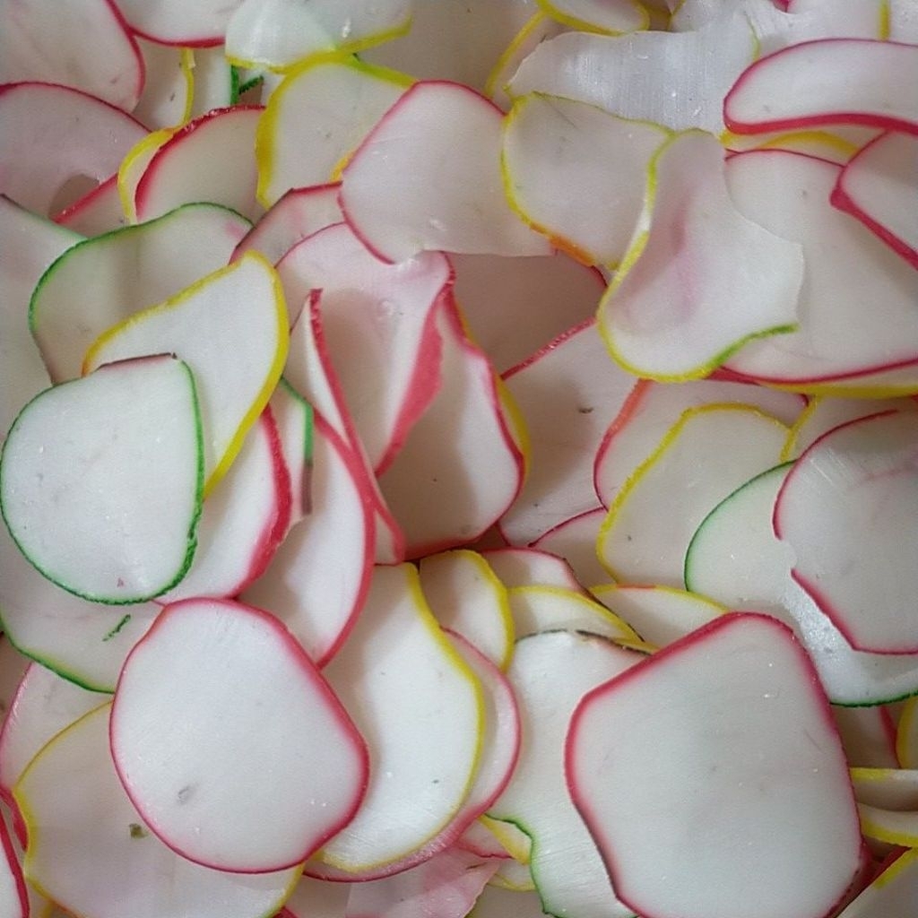 

kerupuk bawang warna warni dan orange cap matahari pagi[krupuk] kerupuk seblak gado