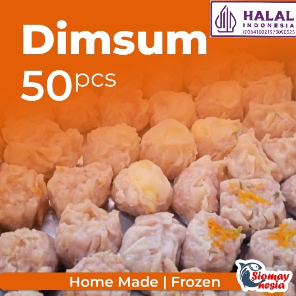 

Dimsum 50 pcs+saos racikan