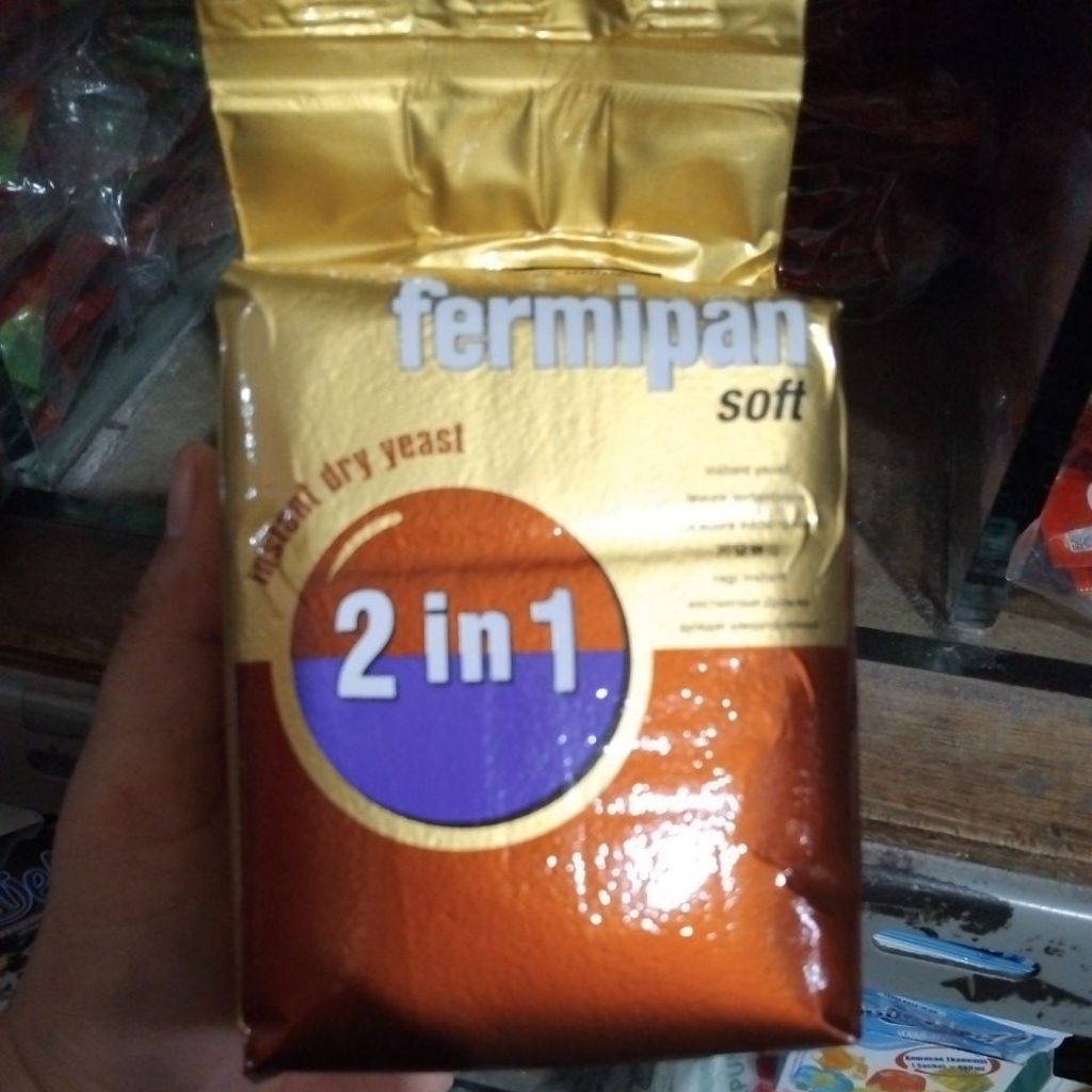 

Fermipan 2in1 kemasan 500gr