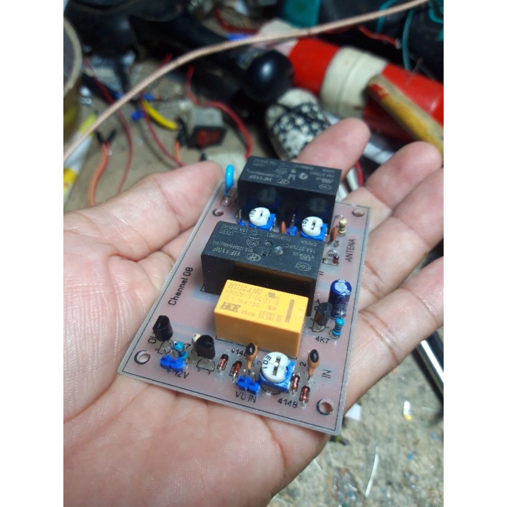 SENSING RF BOSTER 2M FM HF  +  DELAY TEGANGAN