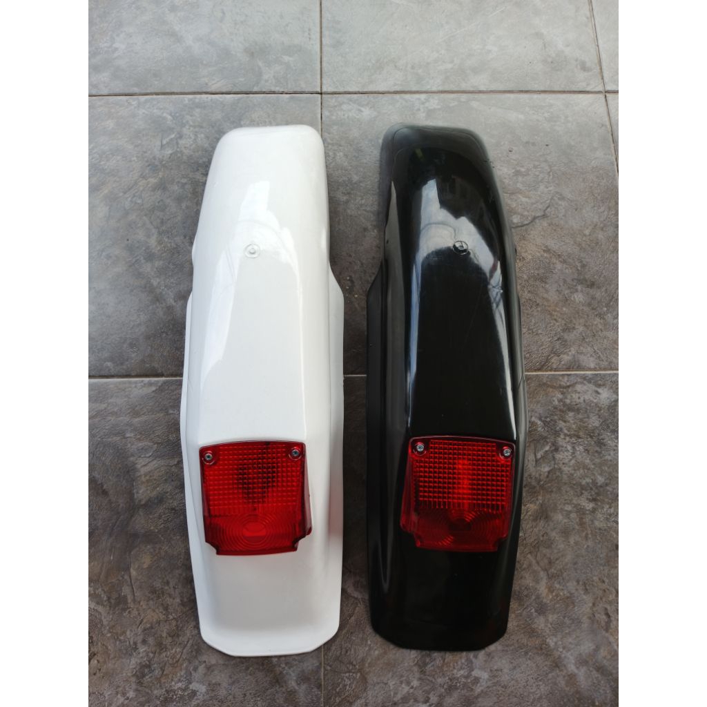 SPAKBOR BELAKANG JADUL LAMPU MODEL VINTAGE ACERBIS CROSSBONE