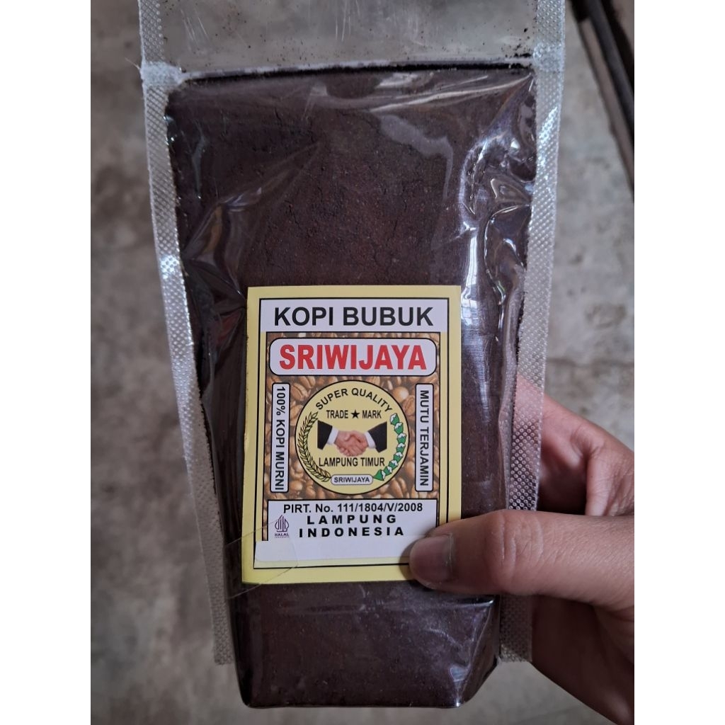 

KOPI ASLI LAMPUNG "SRIWIJAYA" 100% MURNI 150 gr