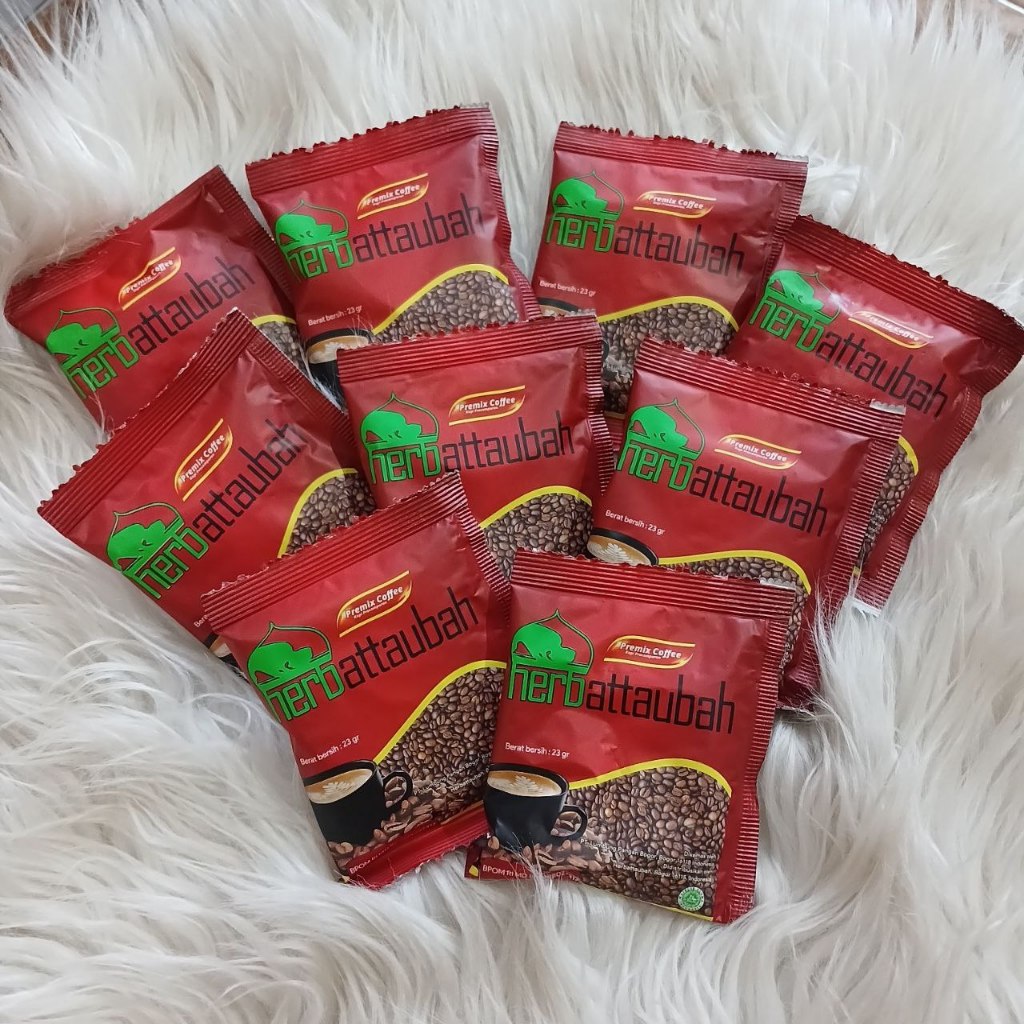 

Ceria Coffee Kopi Bubuk Herbattaubah Kopi Herbal Original BPOM 1 PCS