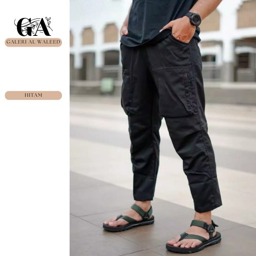 Celana Sirwal Pria Berkualitas Haji Best Seller Casual Lebaran Kekinian Bahan Adem Cowo Remaja Katun