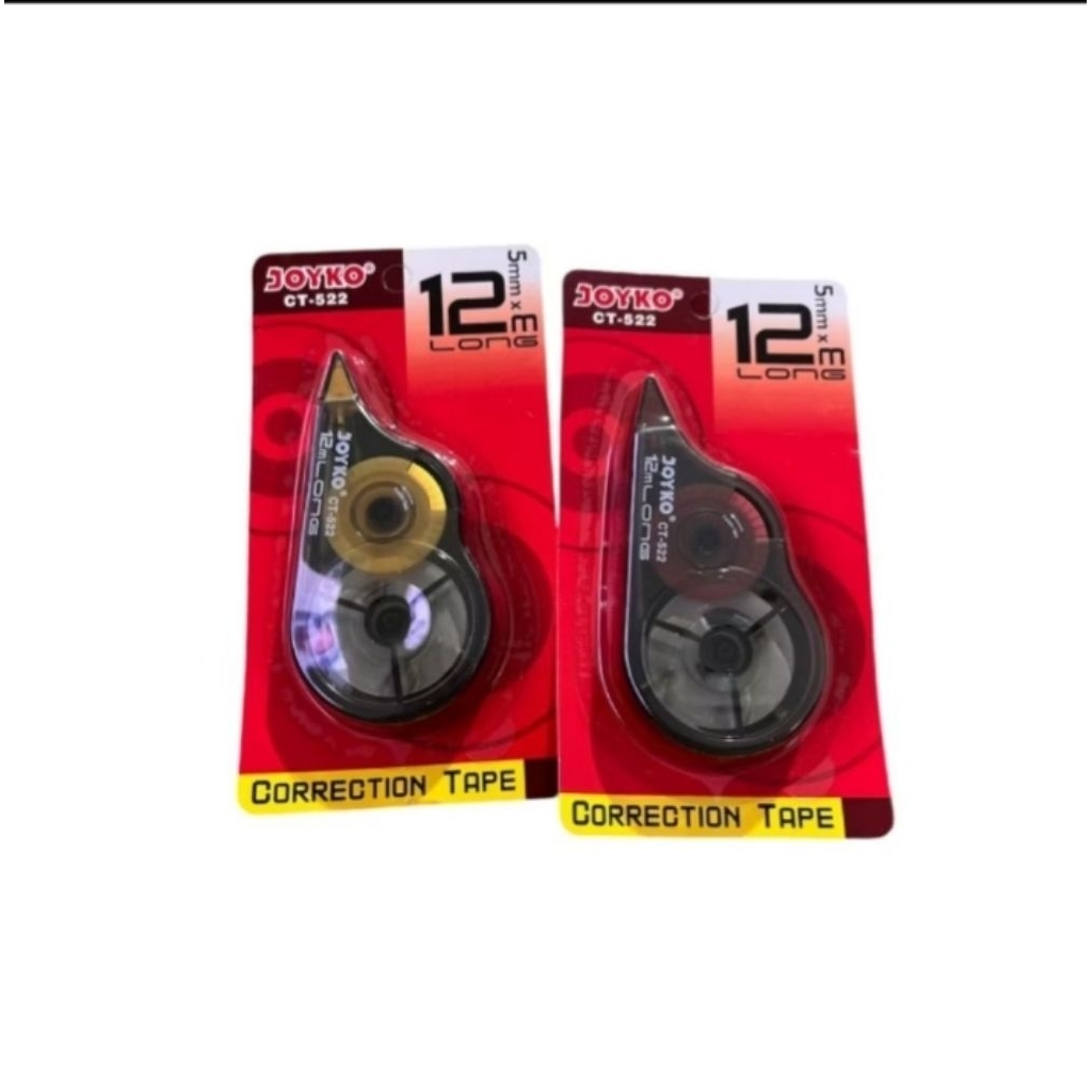 

Corection Tape / Tip Ex Kertas CT-522 Merk Joyko