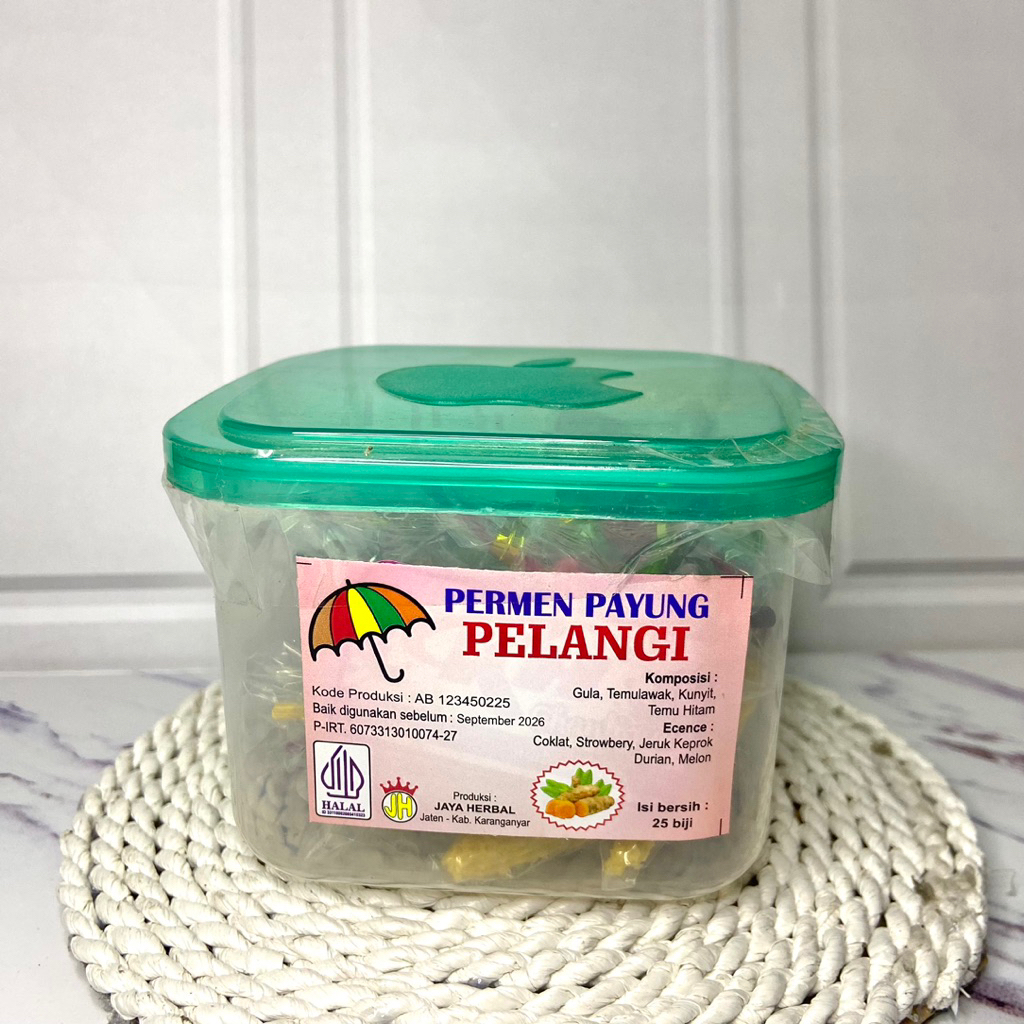 

PERMEN CACING PELANGI isi 25 biji