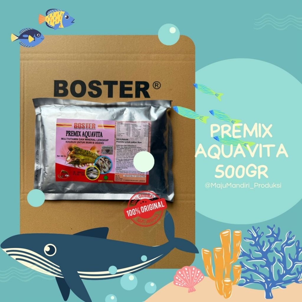BOSTER PREMIX AQUAVITA 500 gram