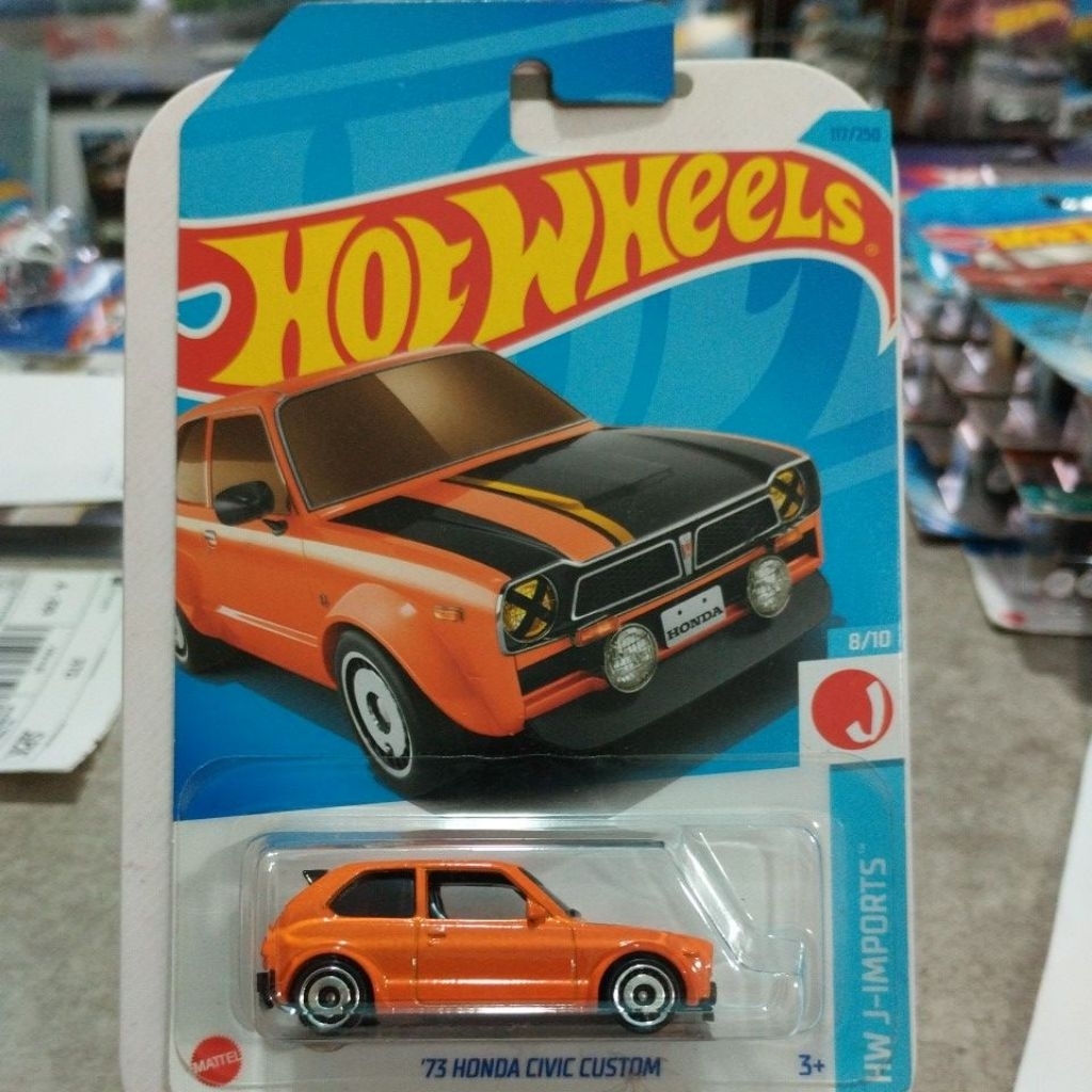 hotwheels '73 HONDA CIVIC CUSTOM