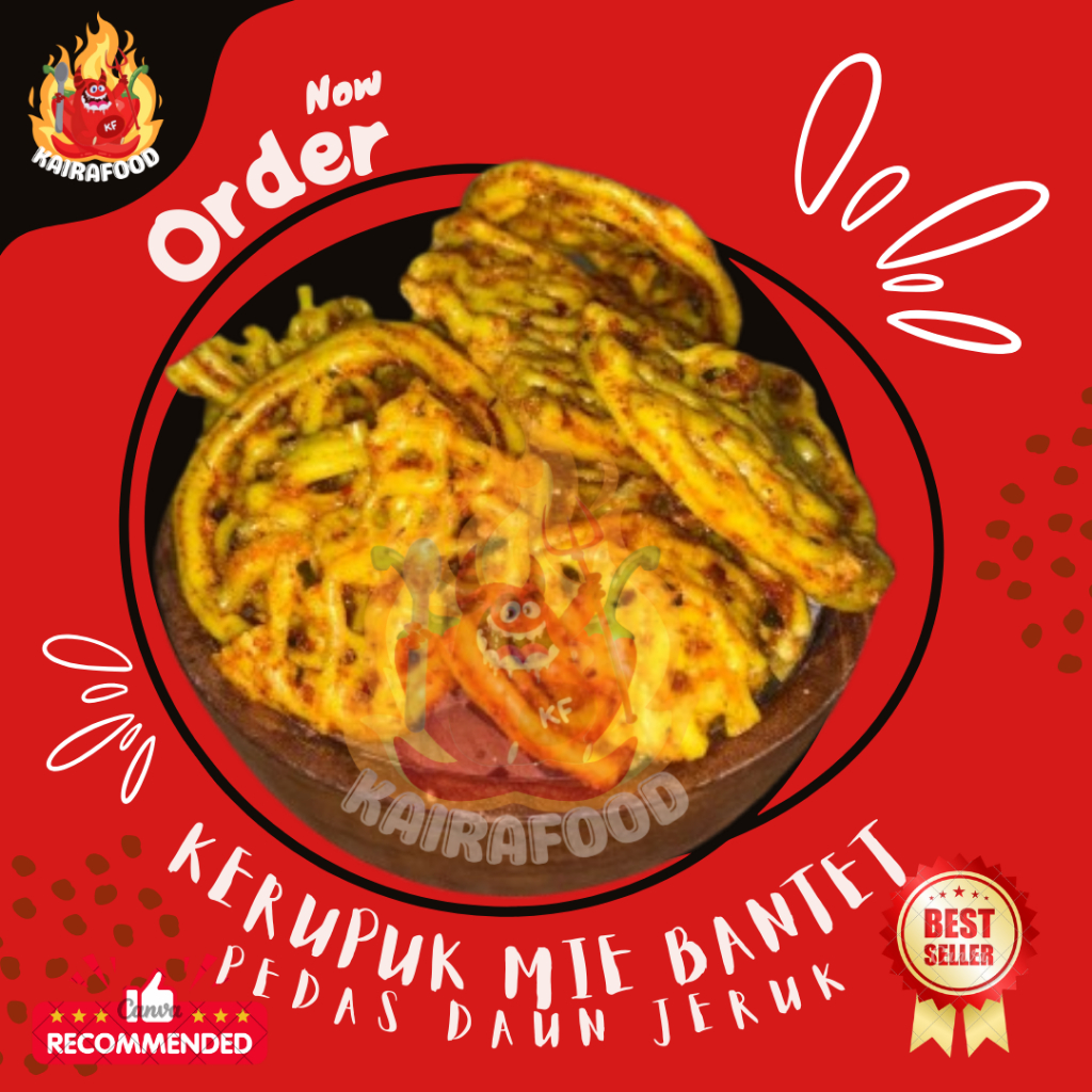

1KG KERUPUK MIE BANTAT PEDAS DAUN JERUK