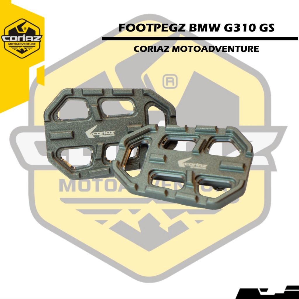 Coriaz Footpegz BMW GS 310 / Footstep untuk BMW G310GS