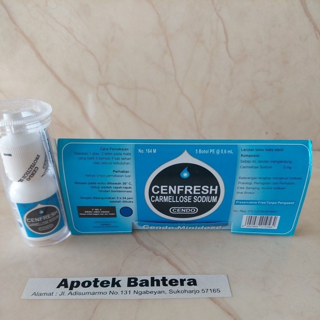 Cenfresh cendo tetes mata steril