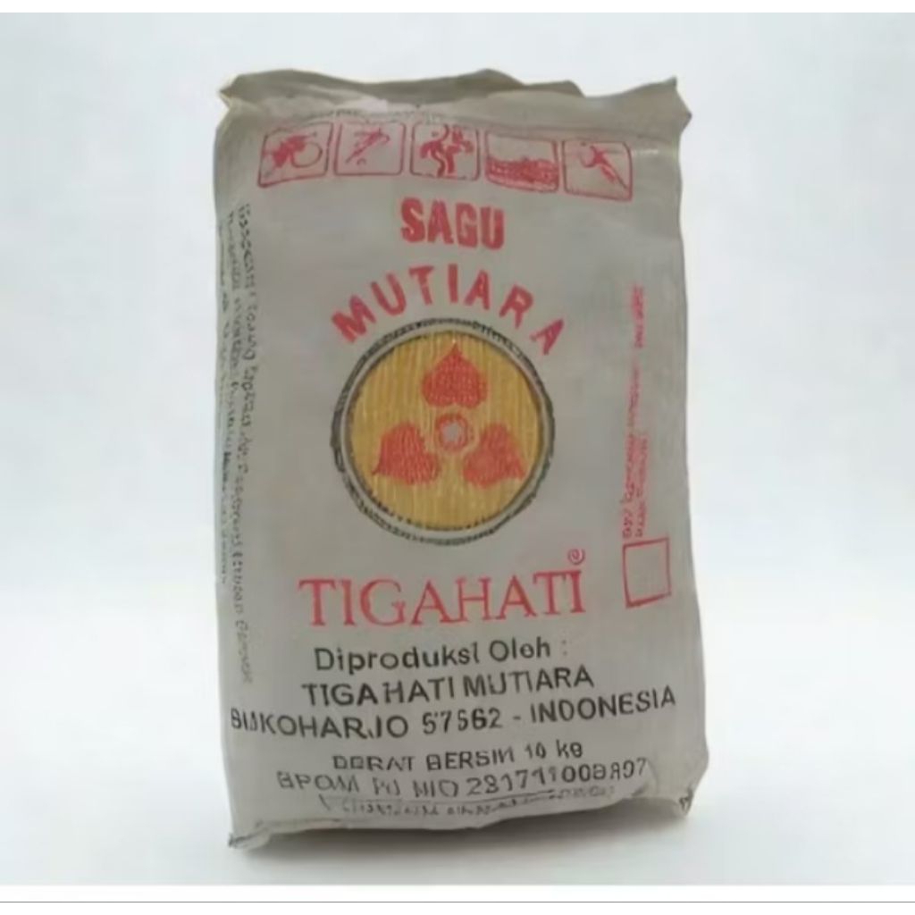 

Sagu Mutiara 1 karung/10 Kg/SameDay/Instan