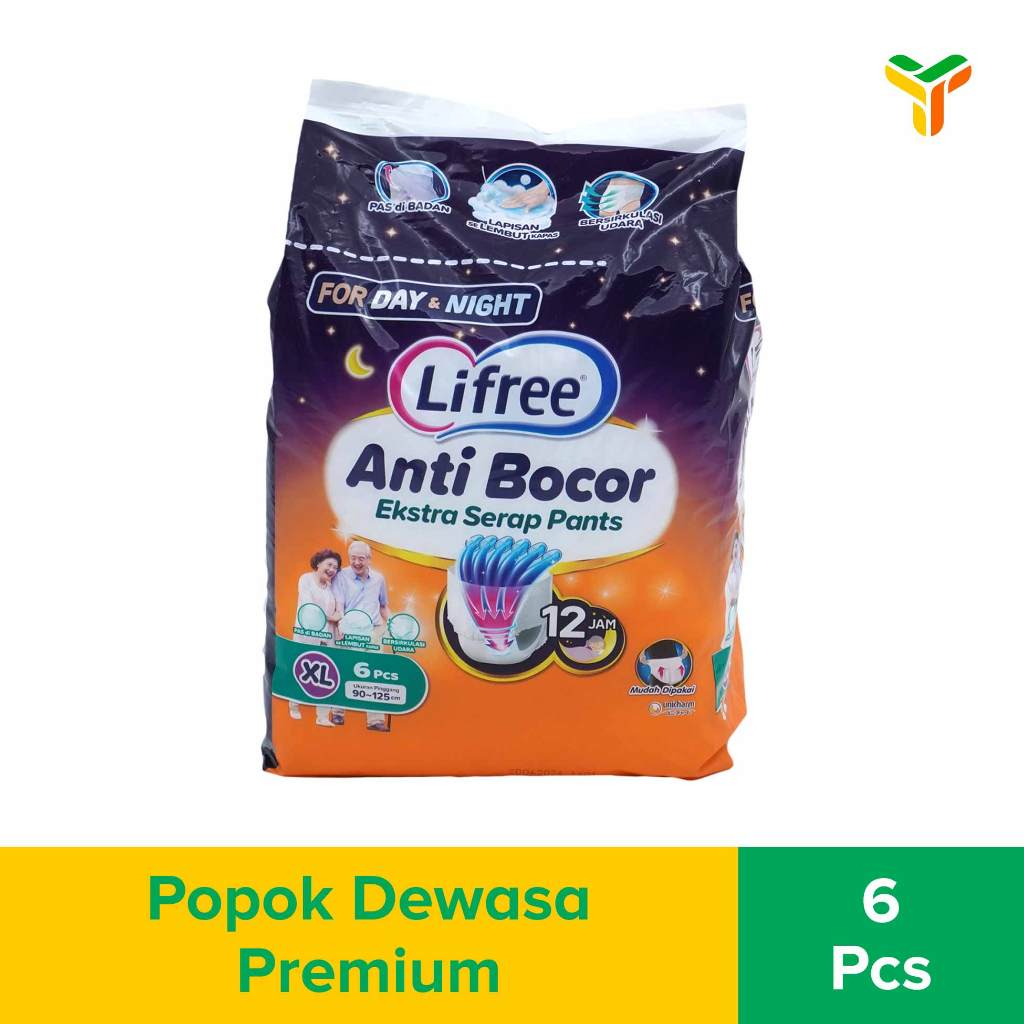 Lifree Pants Ekstra Serap Xl6