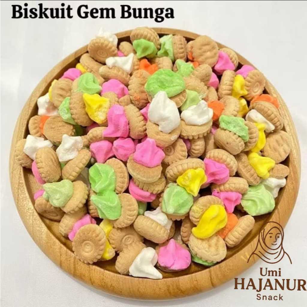 

1kg Gembros Kembang/kue kering/cemilan kue kancing jadoel