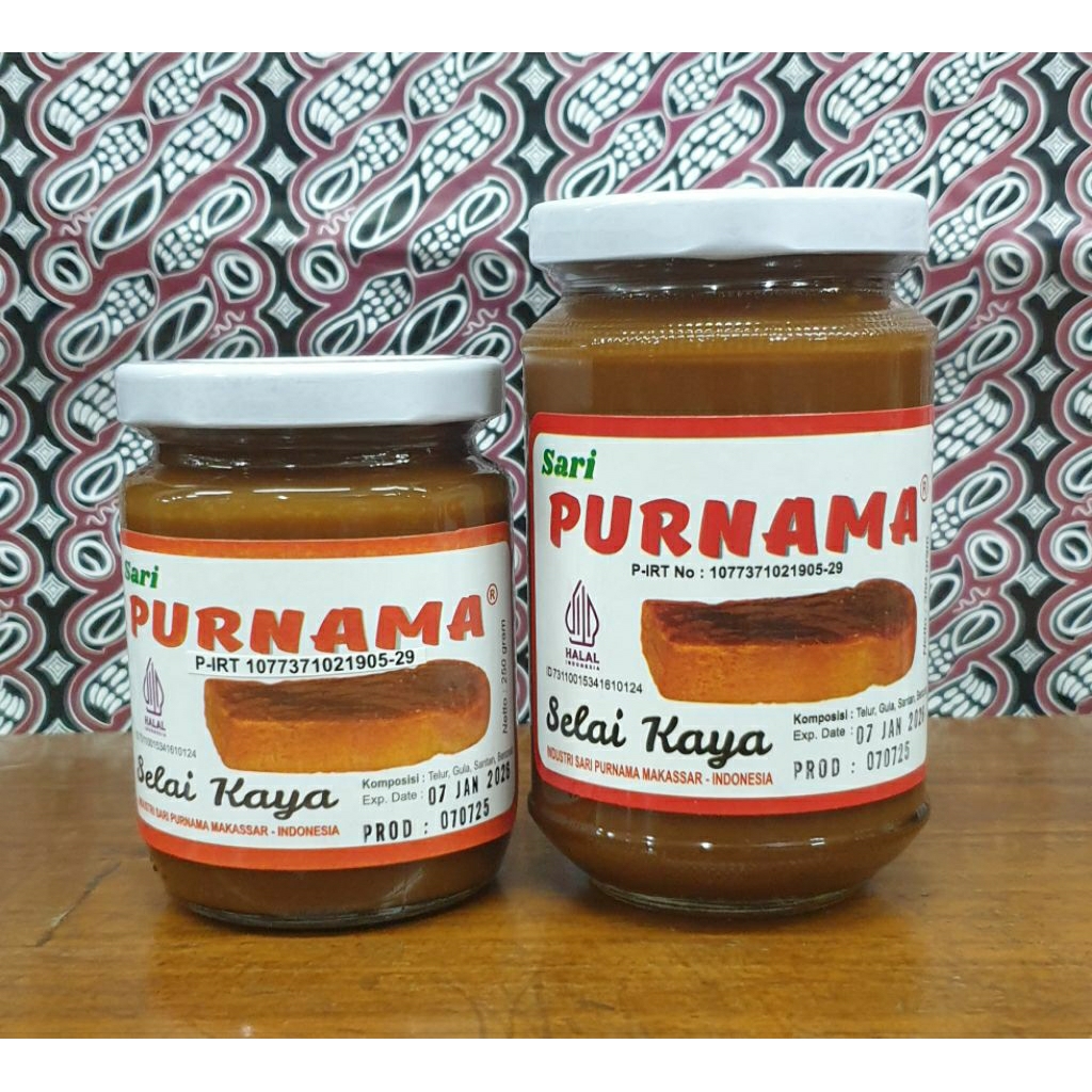 

Selai Kaya khas Makassar merk Sari Purnama