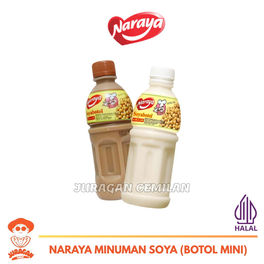 

Naraya Soya Drink / Susu Kedelai Botol Mini Halal 220ml