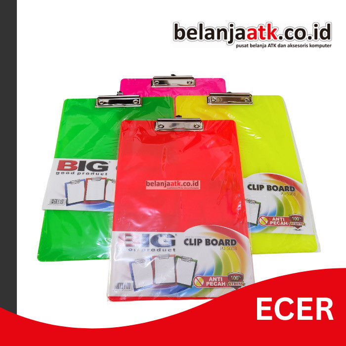 

[ECER] Papan Dada/Clipboard Mika F4 (Folio) BIG PU-5003