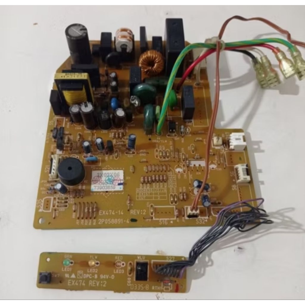 MODUL PCB AC DAIKIN SET SENSOR 2P058891-4 ORIGINAL