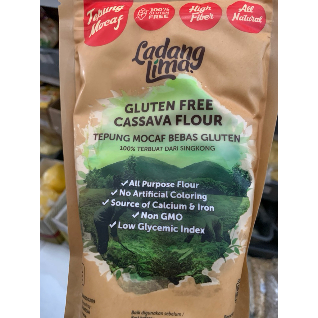 

Ladang lima tepung mocaf 500gr