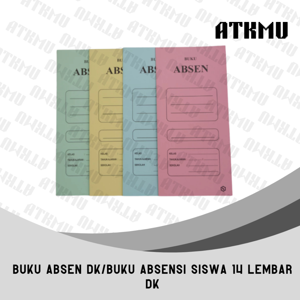 

DK Buku Absen Buku Absensi Siswa 14 Lembar