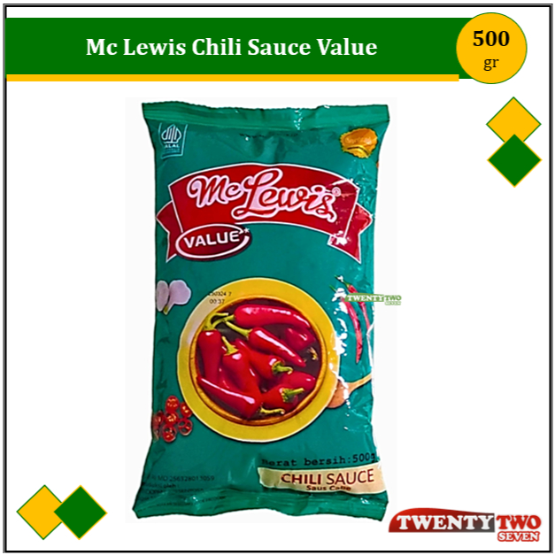 

[6 X]Mc Lewis Chili Sauce Value 500 gr