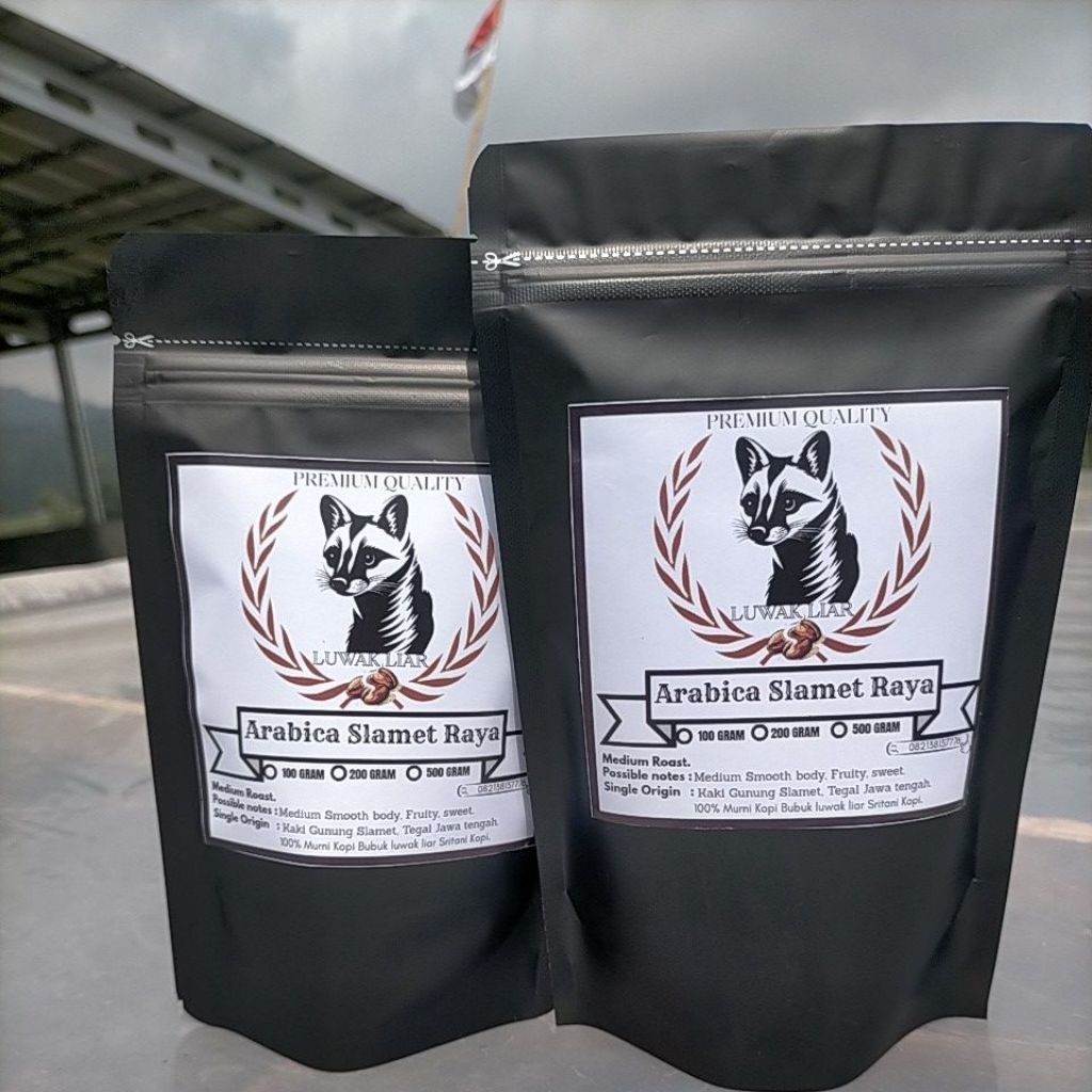 

Arabica Selamet Raya_100% Asli Kopi Bubuk Luwak liar