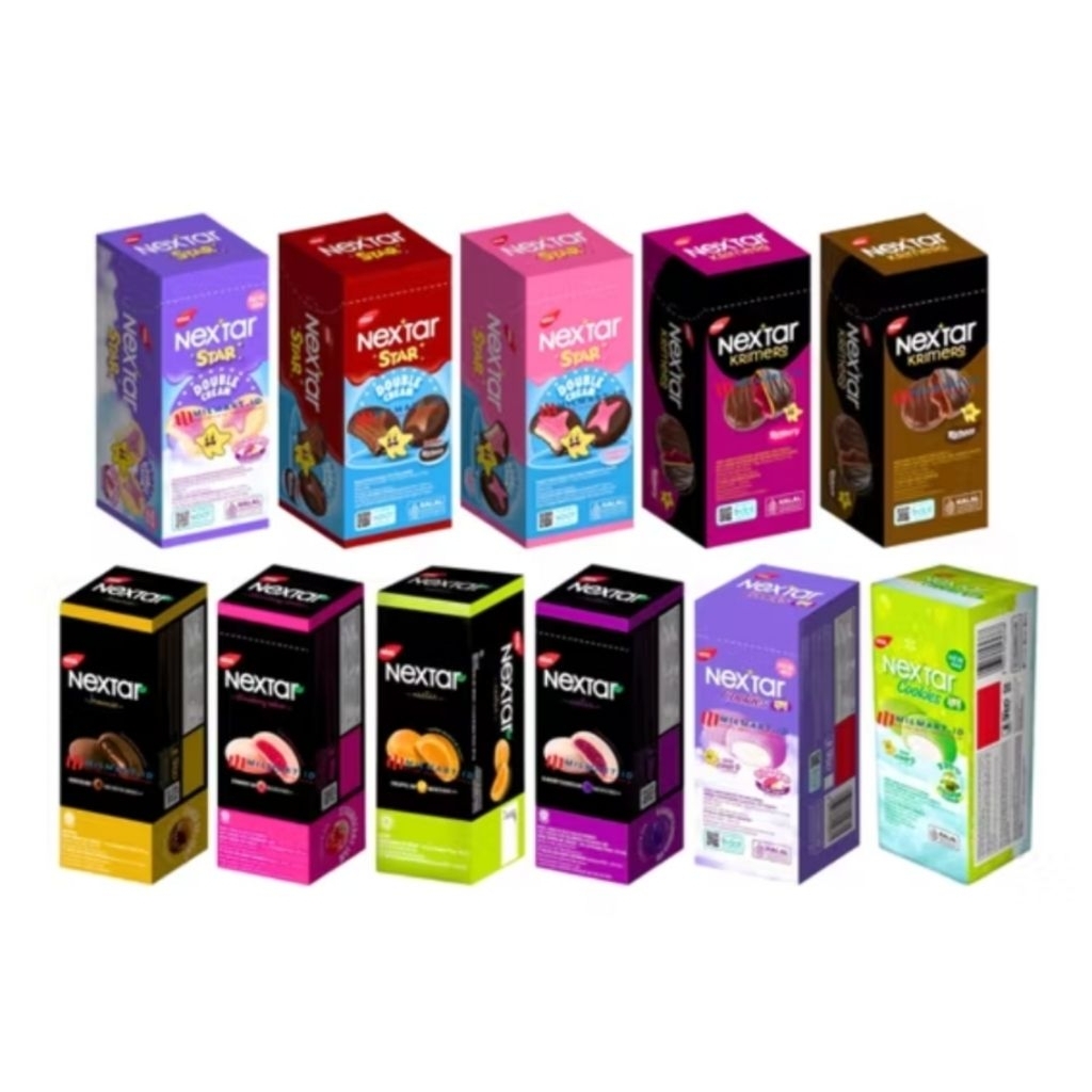 

NEXTAR COOKIES BISKUIT ALL VARIAN 80GR