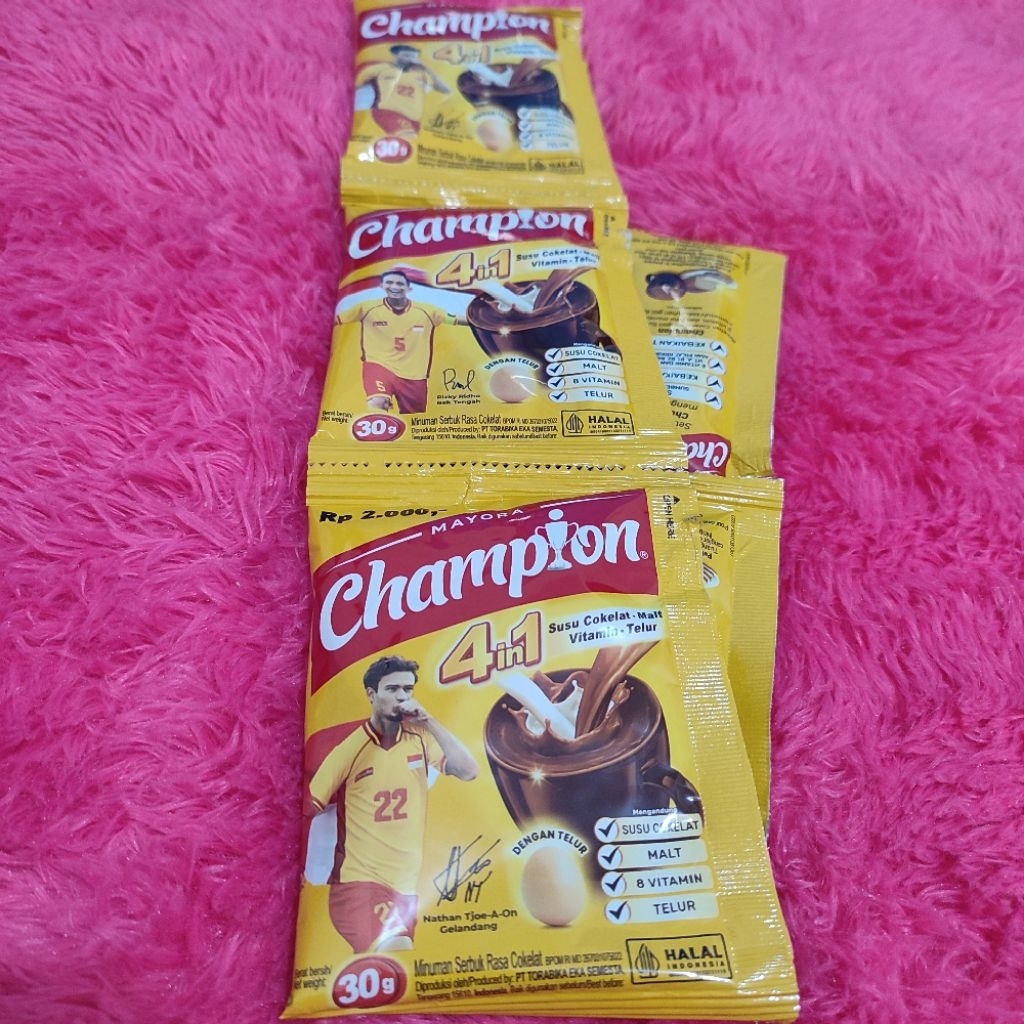 

Champion 4in1 Coklat (5 scahet)