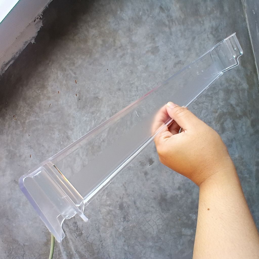 (TERMURAH) RAK BOTOL KULKAS POLYTRON 1 PINTU BELLEZA Panjang 41cm