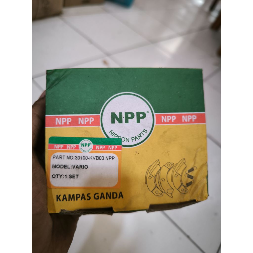 Kampas ganda Vario 110 karbu NPP