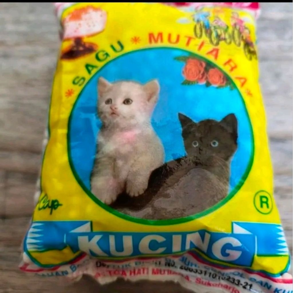 

Sagu Mutiara 100gr Cap Kucing