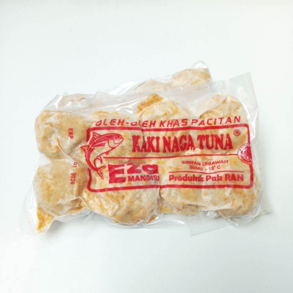 

EZA MANDIRI/PAK RAN Kaki Naga Ikan Tuna KHAS PACITAN Halal Enak Murah Beku/Frozen