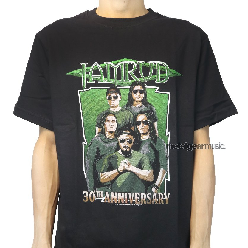 Metalgear merch Tshirt Jamrud 30th Anniversary Katun S-3XL Original Kaos pria Original 100%