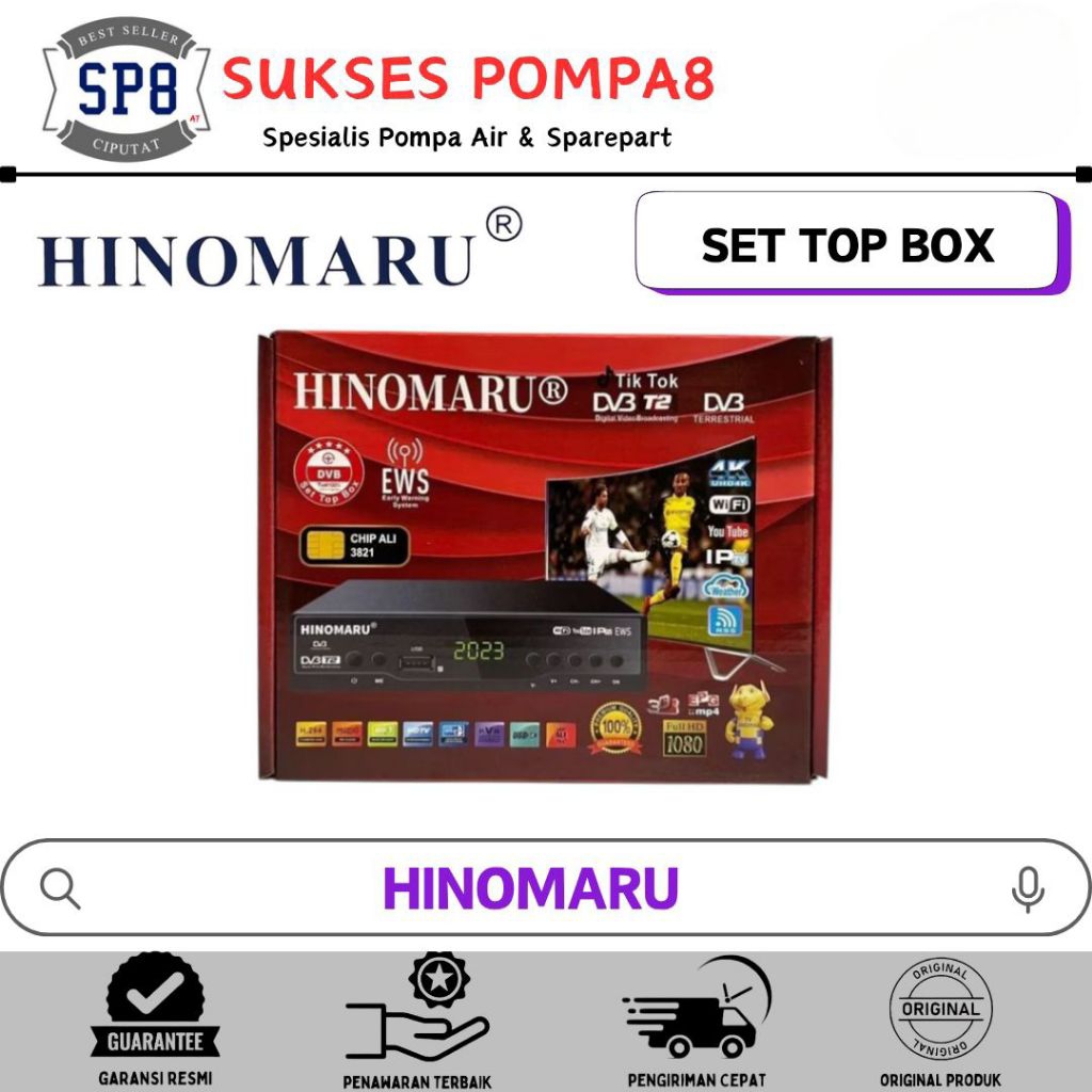 Set Top Box Digital Hinomaru / STB TV / Receiver TV