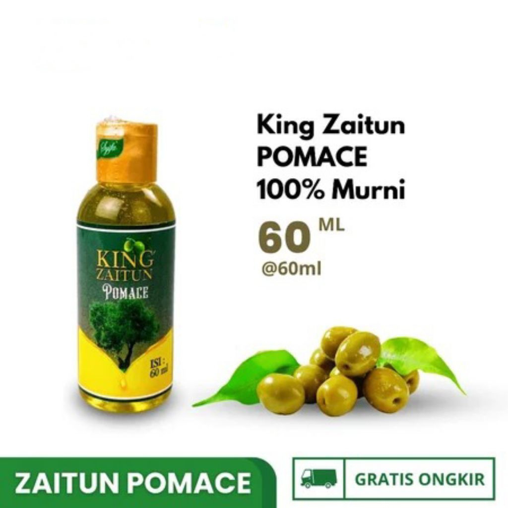 

King Zaitun Minyak Zaitun Pomace 60ml Untuk Memasak