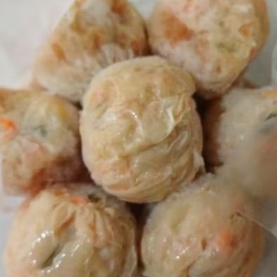 

BAKSO HOMEMADE PREMIUM tinggal digoreng / BAKSO IKAN UDANG 250gr