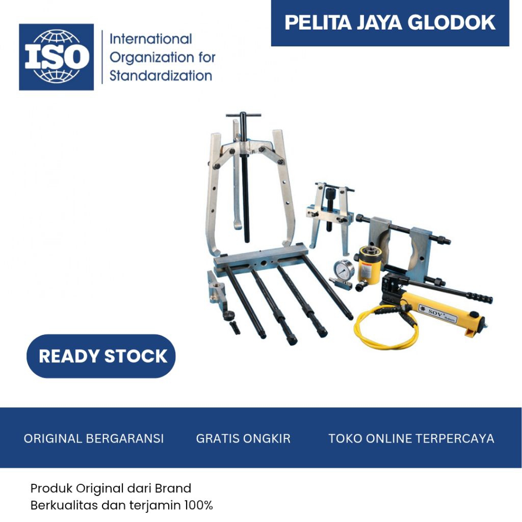 Master Puller Set 30T BHP-3751G BARTON model Enerpac 30 Ton Treker